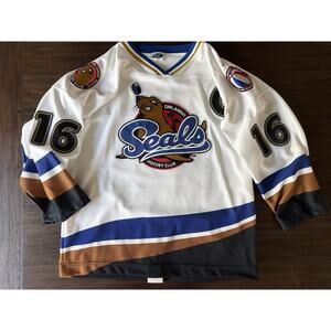 Orlando Seals Jersey 2002–03 Inaugural Season AHCL #16 Carpenter Size 54 XL
